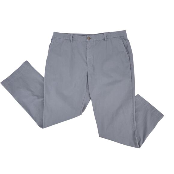 Vineyard Vines Men's Slim Fit Breaker Pants Gray 38x30 Actual/38x32 Chino Preppy - Picture 1 of 9